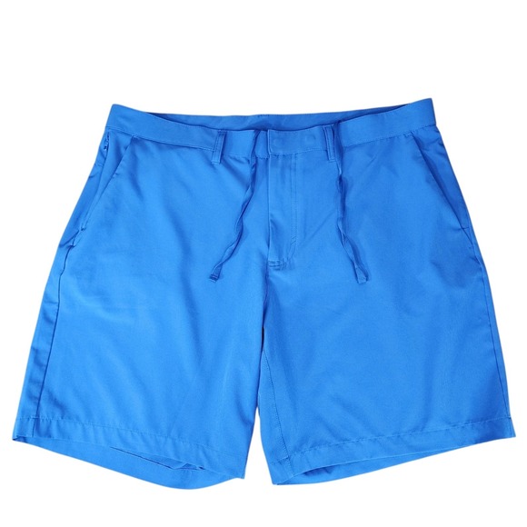 Fila Shorts Men sz 38 Vibrant Blue Tennis Pickleball Performance Flat Front Golf - Picture 1 of 9